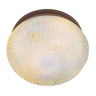 Trans Globe Lighting 3640 ROB 2 Light Flush-mount in Rubbed Oil Bronze